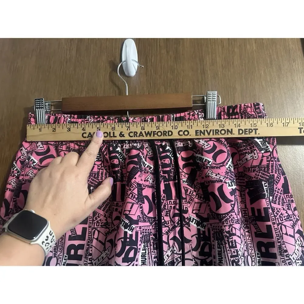 Hurley cannonball volley stretch swim trunks sz LG BKE EXCELLENT swim beach pool - Picture 5 of 8